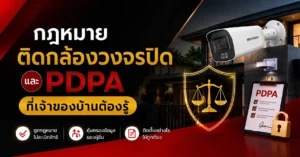 กฎหมายการติดกล้องวงจรปิด