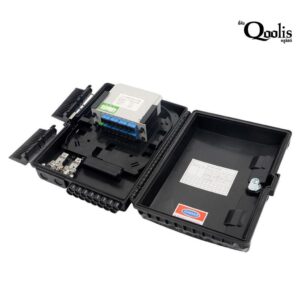 1-x-16-PLC-Fiber-Splitter.jpg Qoolis Teminal Box รวมสาย Fiber Splitter 1*16 (UPC)
