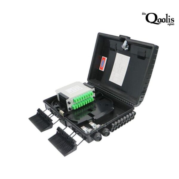 1-x-16-PLC-Fiber-Splitter-APC.jpg Qoolis Teminal Box รวมสาย Fiber Splitter 1*16 (APC)