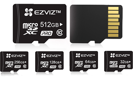 EZVIZ Smart MicroSD 64GB / 128GB / 256GB Card | Pro Series