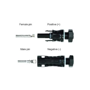 CB-1006A-01.jpg LINK CB-1006A | MC4 PANEL Connector (Pair) 1500V, TUV Standard
