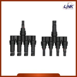 CB-1010.jpg LINK CB-1010 | MC4 T-Type CONNECTOR ,4 to 1(Pair) 1500 V , TUV Standard