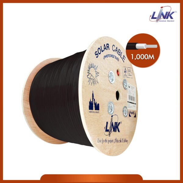 CB-1040B-5.jpg LINK CB-1040B-5 | สายไฟ โซล่า SOLAR PV 1x4 สีดำ