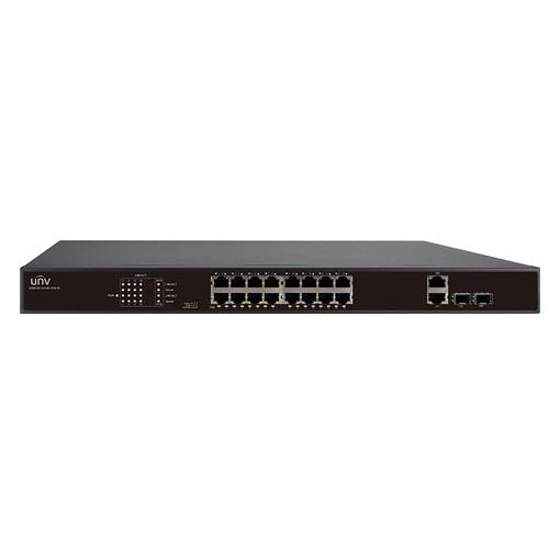 Uniview NSW2010-16T2GC-POE-IN | 16PoE+2GC Switch