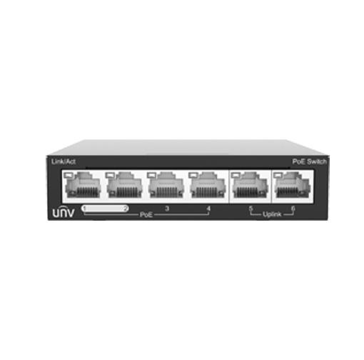 NSW2020-6T-POE-IN.jpg Uniview NSW2020-6T-POE-IN | Unmanaged Ethernet Switch(PoE)