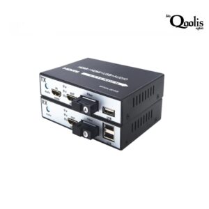 QoolisFiber-to-Hdmi-SC-Port-25km-USB-PORT.jpg Qoolis HDMI Fiber Optic Extender + USB Port 25(KM)