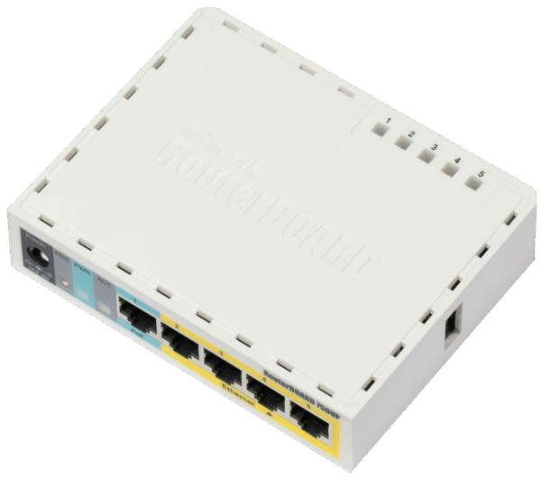 RB750UP.png Mikrotik RB750UP r2 (hex PoE Lite)