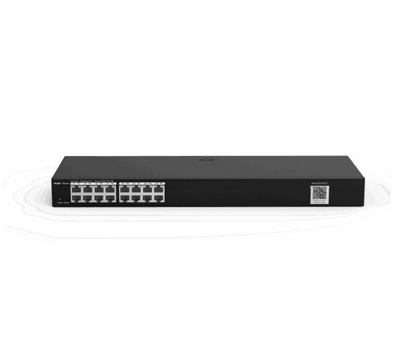 RG-ES216GC.png Reyee สวิทช์กิกะบิต 16 พอร์ต ไม่มี PoE รุ่น RG-ES216GC