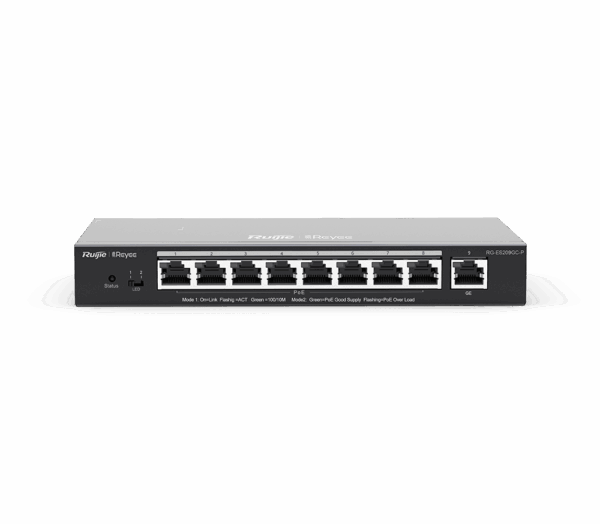 Reyee-RG-ES209GC-P.png Reyee PoE Switch 9 Port รุ่น RG-ES209GC-P