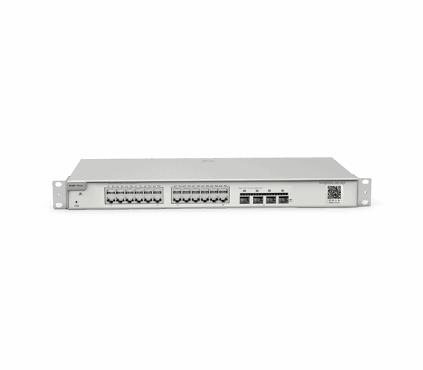 Reyee-RG-NBS3200-24GT4XS.png Reyee/Ruijie สวิตช์ รุ่น RG-NBS3200-24GT4XS-P