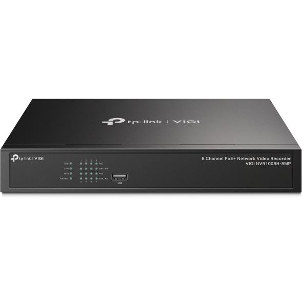 TP-LINK เครื่องบันทึกวิดีโอ รุ่น VIGI NVR1008H-8MP